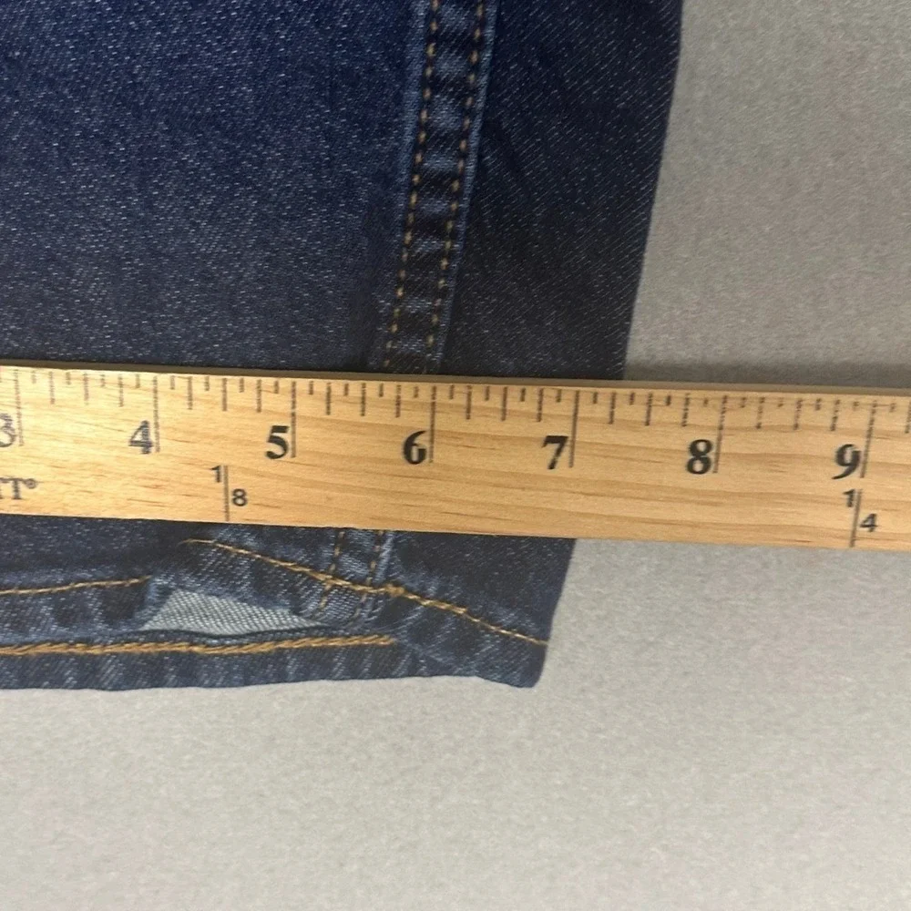 Bonobos Jeans Mens 34X28 Blue Athletic Fit Tapered Leg Distressed Stretch Denim